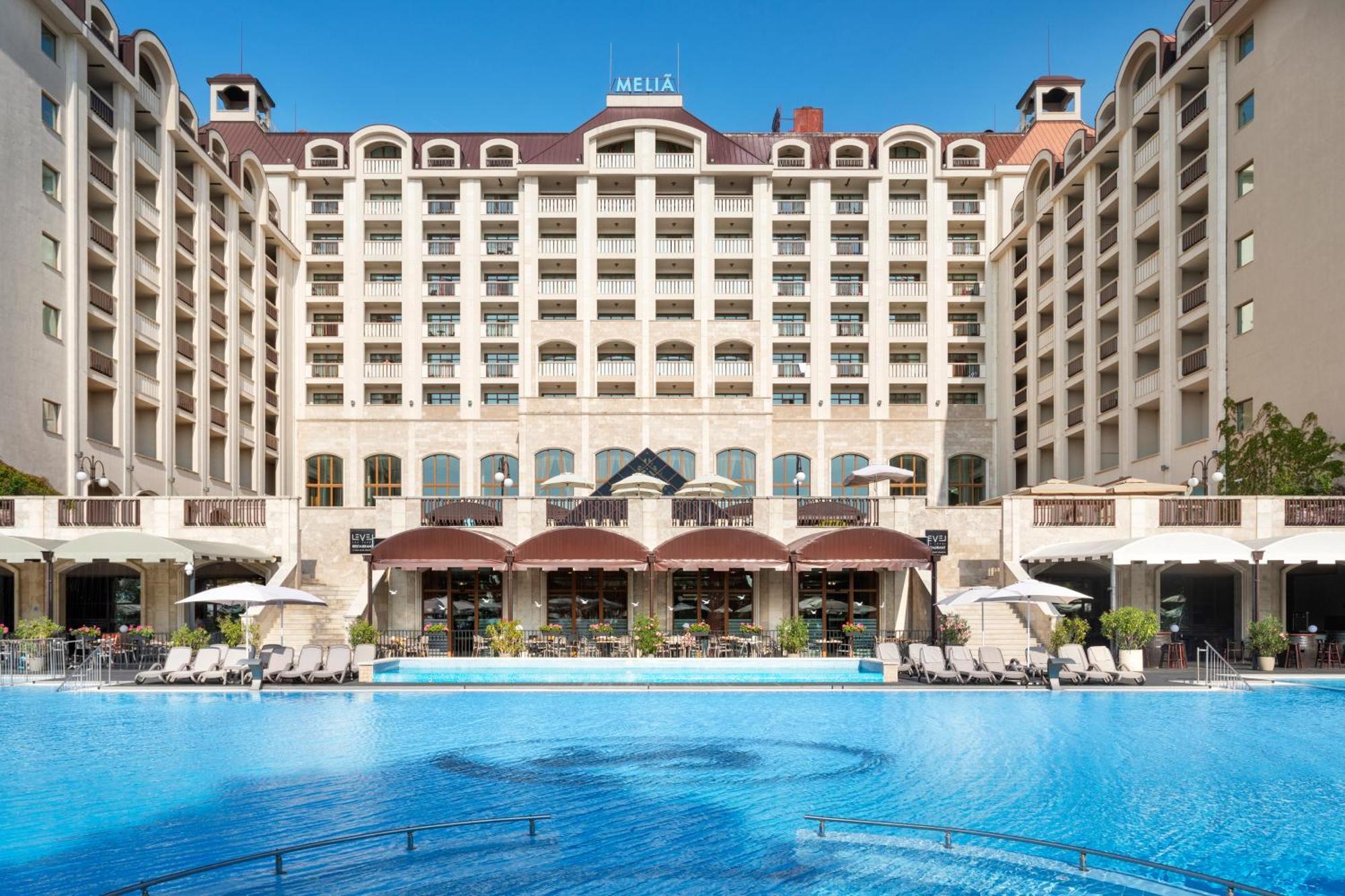 Melia Grand Hermitage All Inclusive Golden Sands Bagian luar foto The hotel